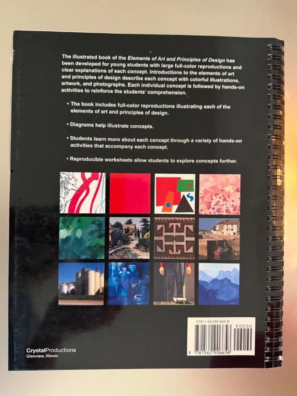 Illustrated Elements of Art & Principles of Design Book
